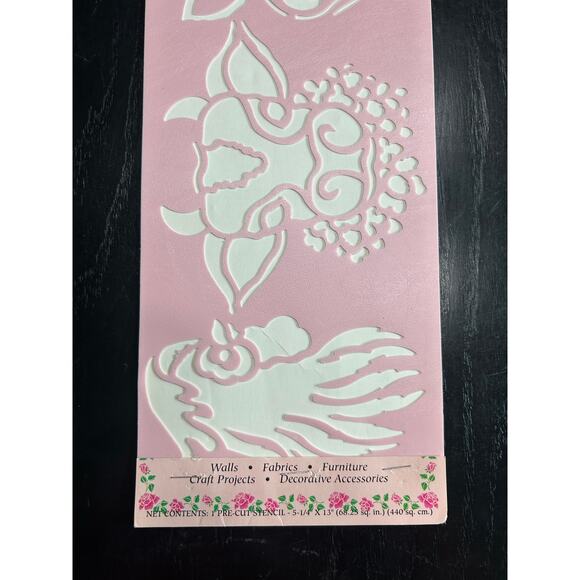 90s Vintage- Stencil Magic by Delta -Country Cousins No. 95 19 0012 NWT - Picture 3 of 6